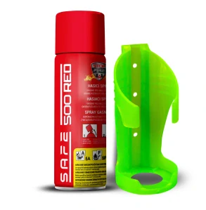 SET Hasicí sprej SAFE 500 RED + držák SAFE 50F