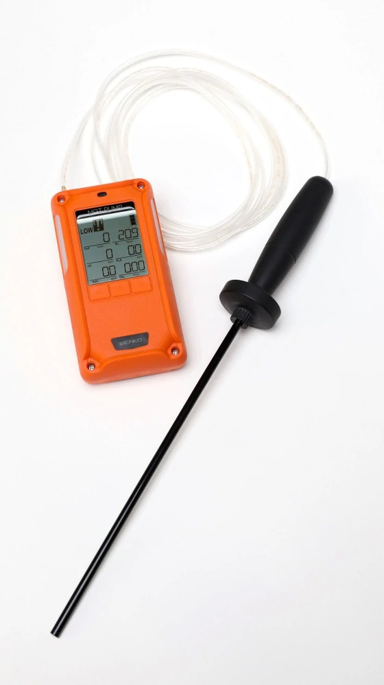 Detektor plynu SENKO MGT PUMP (CH4/CO2 (IR)/CO/H2S/O2/NO2)