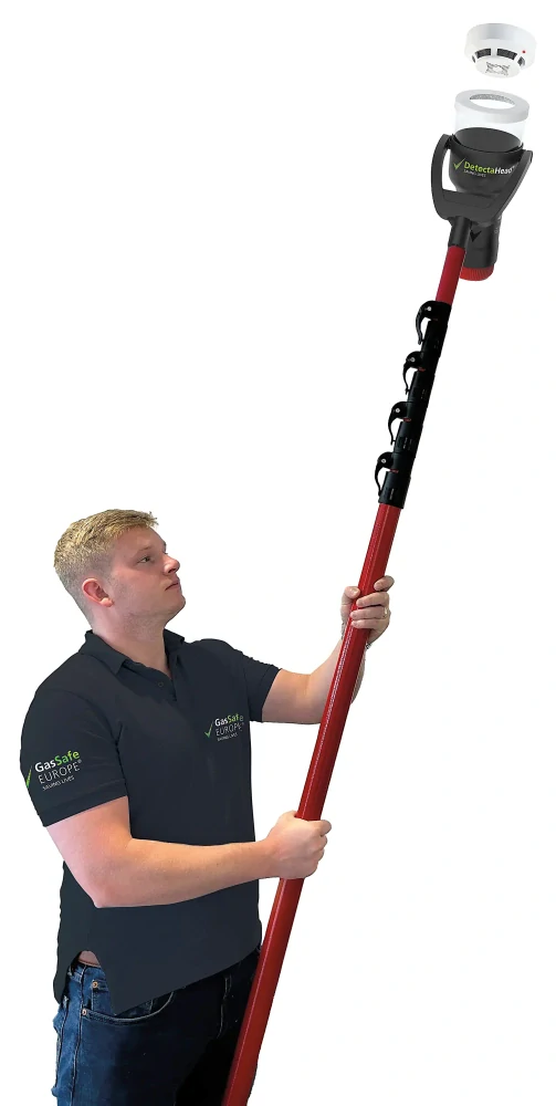 DetectaPole® DP1 – Teleskopická tyč pro testování detektorů kouře a CO