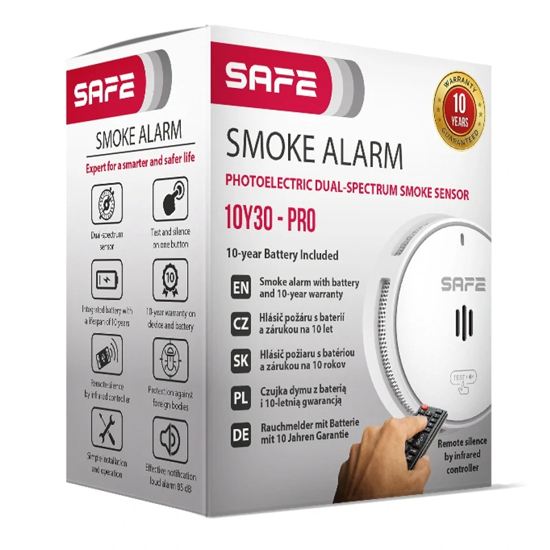 Hlásič požáru SAFE 10Y30-PRO
